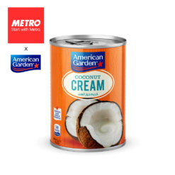 American Garden Coconut Cream 400ml AGCOCOCRM02