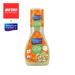 American Garden Creamy Caesar Dressing 9oz AGCD 0003