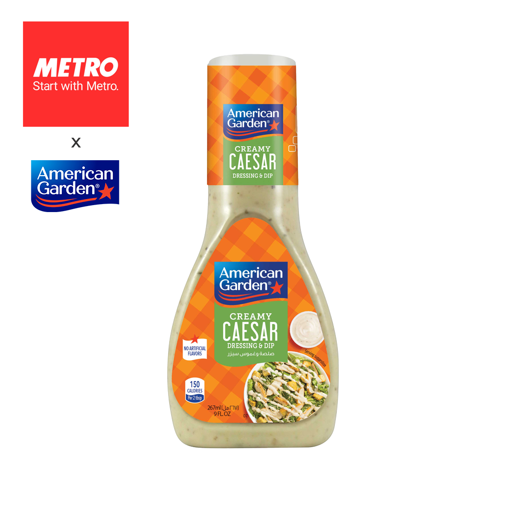 Creamy Caesar Dressing 9oz front