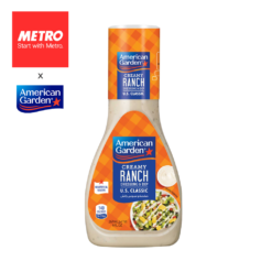 American Garden US Ranch Dressing 9oz AGRD 0005