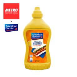 American Garden US Yellow Mustard 8oz AG8YM 0033